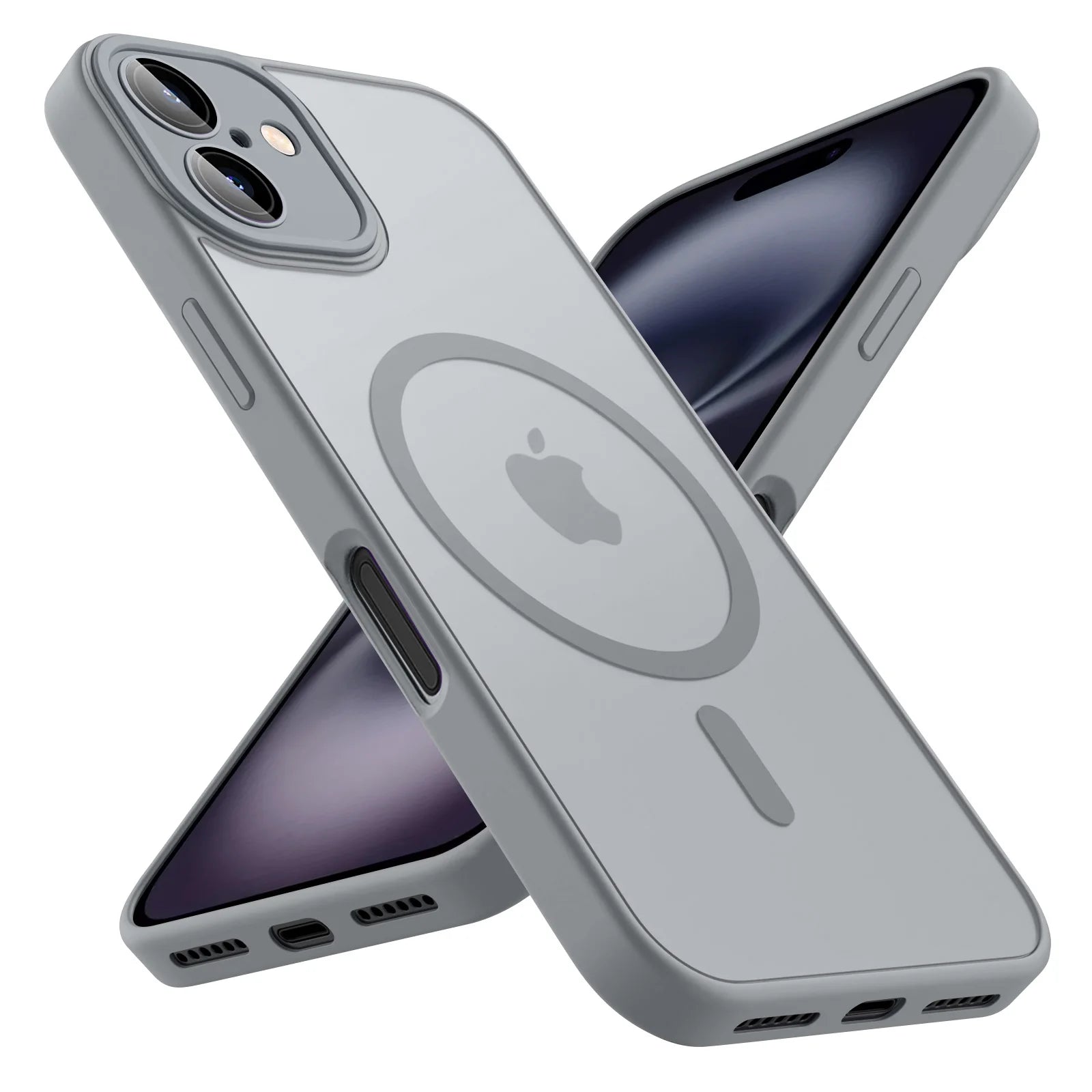 Mattierte Magnethülle iPhone 16–11 Pro