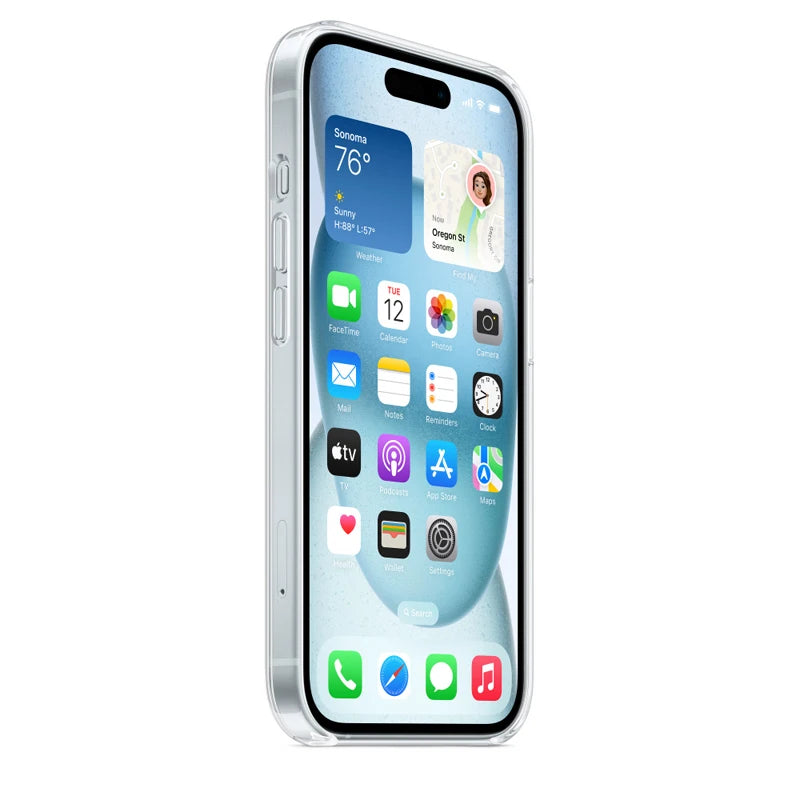 Magnetische Klarsichthülle für iPhone
