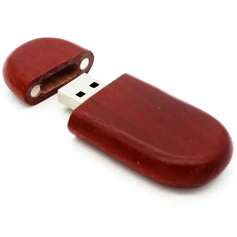 JASTER USB-Stick 2.0 128 GB Holz mit Logo