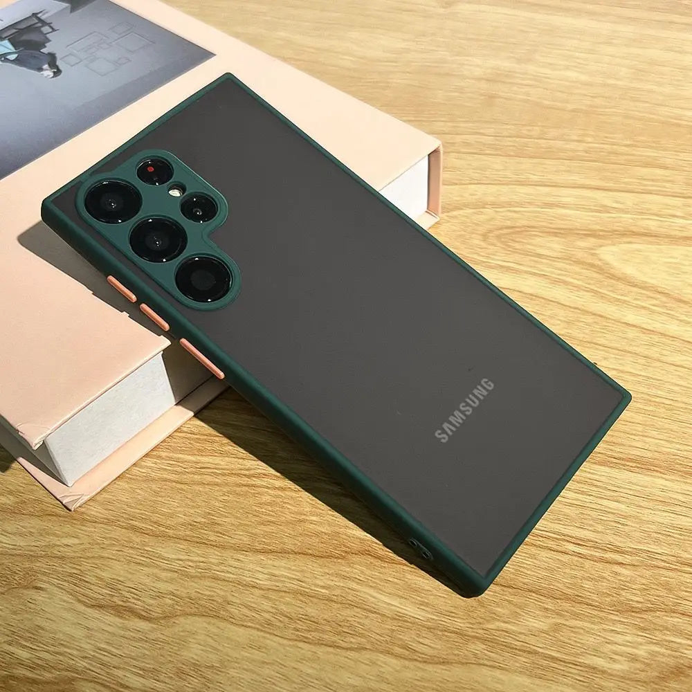 Stoßfeste Matte Hülle für Samsung Galaxy S25