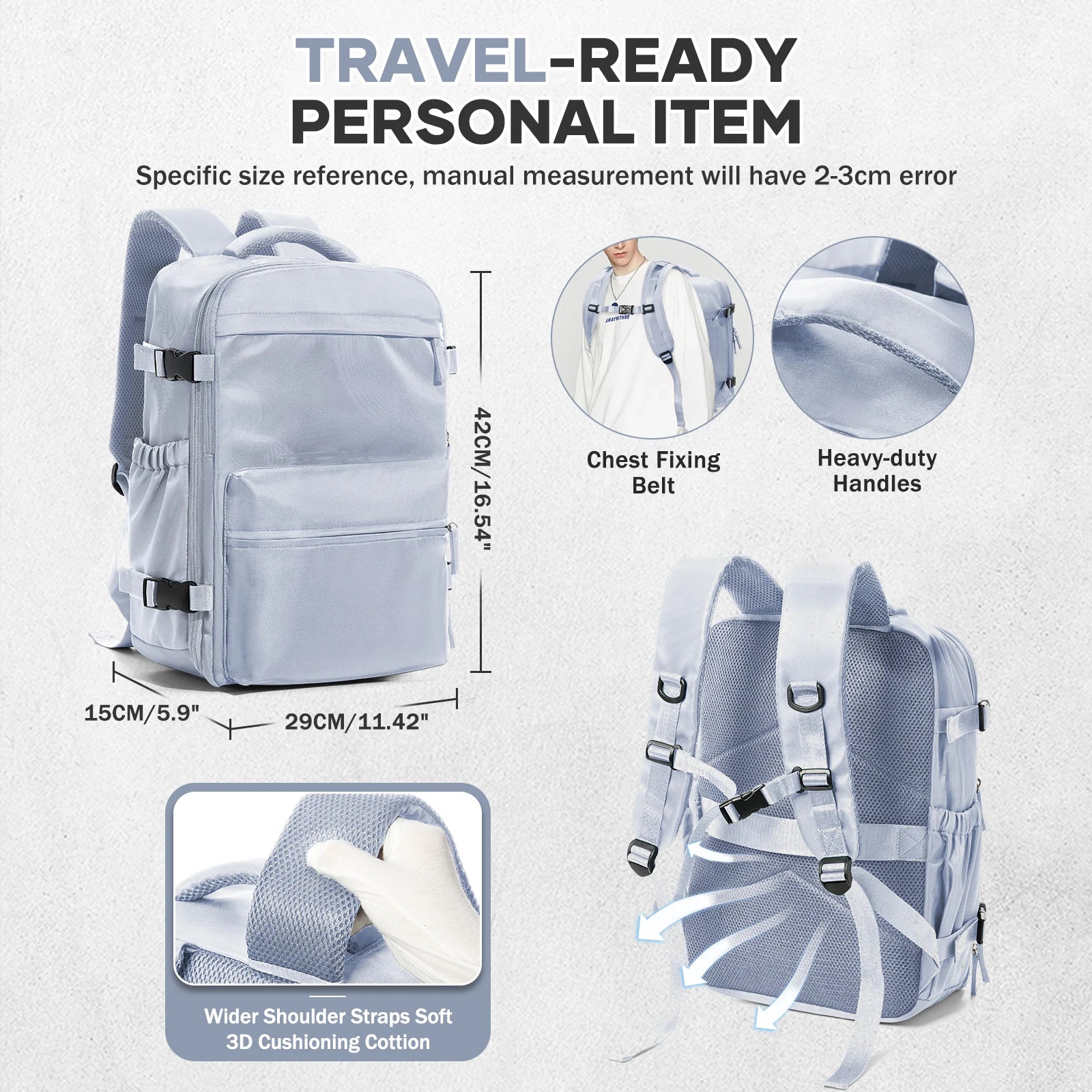 Modischer Laptop- & Reiserucksack