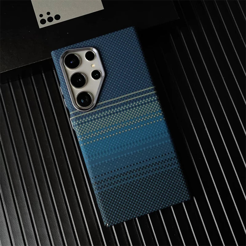 Luxus Carbon Magsafe Hülle Samsung