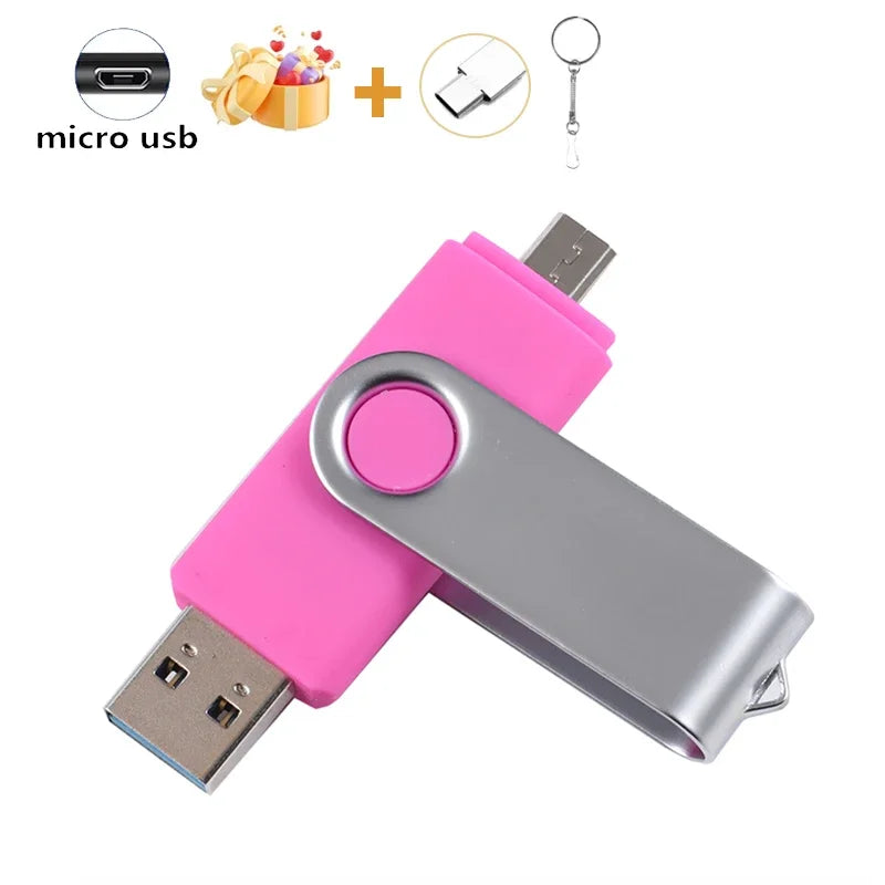 JASTER OTG 2-in-1 USB-Flash-Laufwerk 128 GB