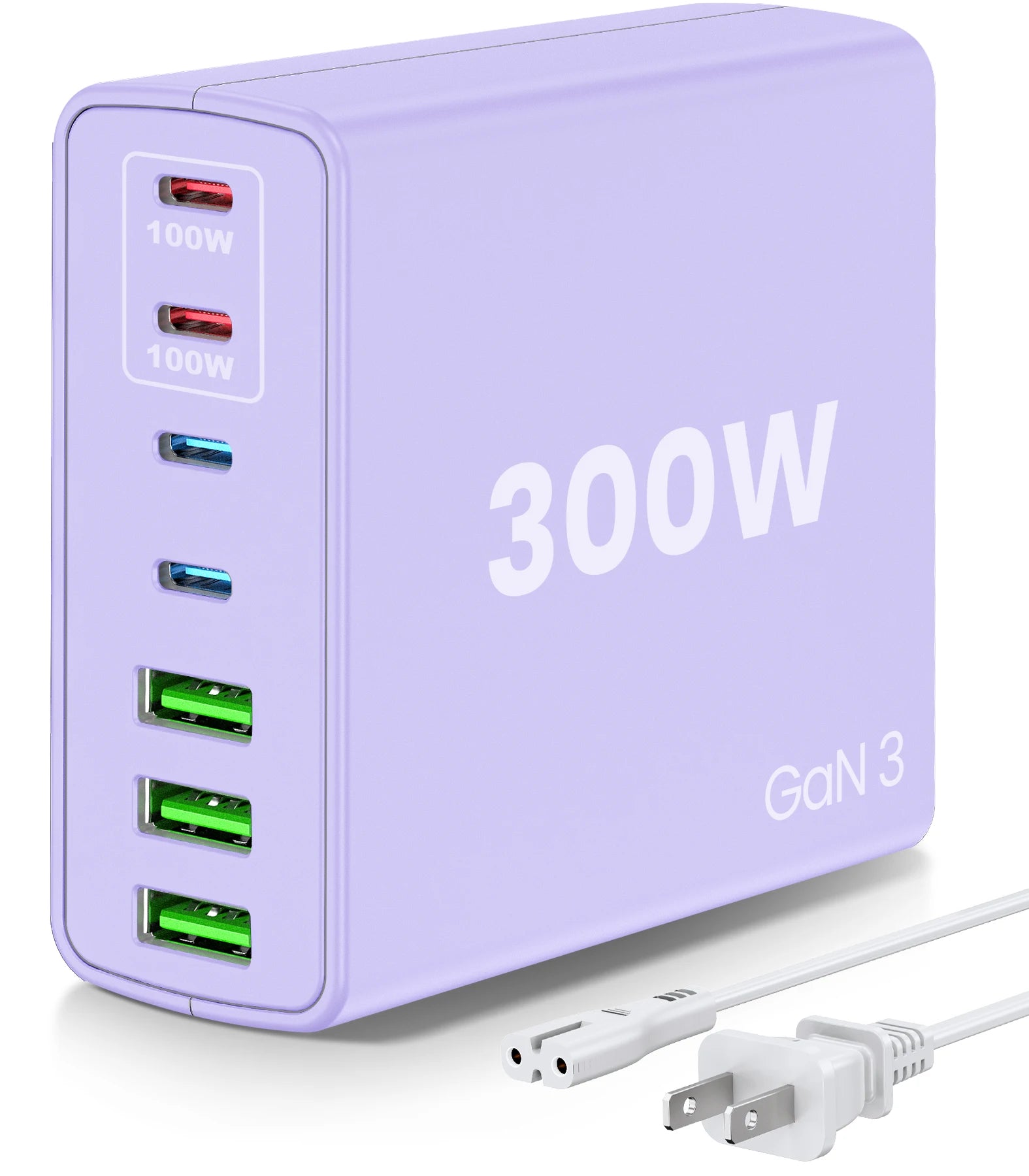 USB C Schnellladegerät 300W 7-Port Hub