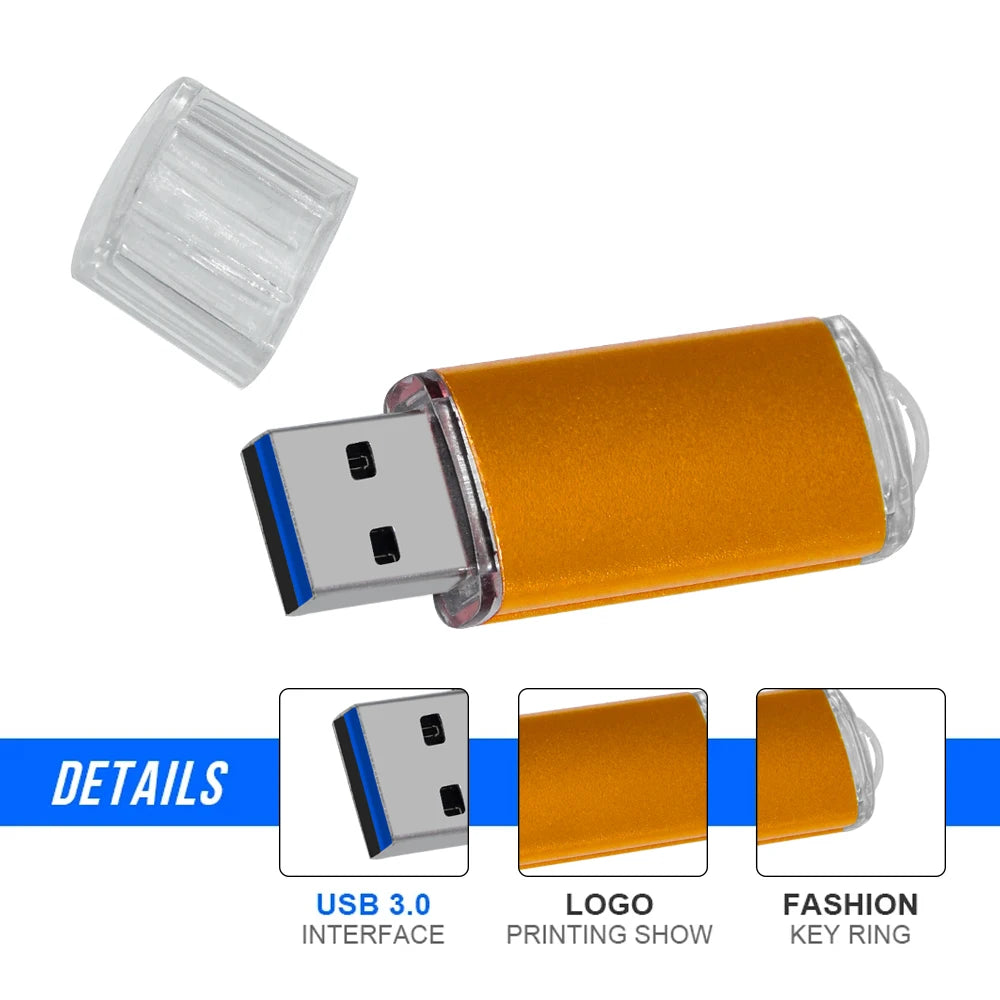 USB 3.0 Metall-Flash-Laufwerk 128 GB
