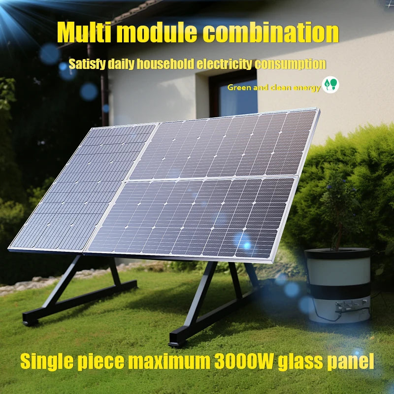 6000W Solarpanel 18V für Haus, RV & Camping