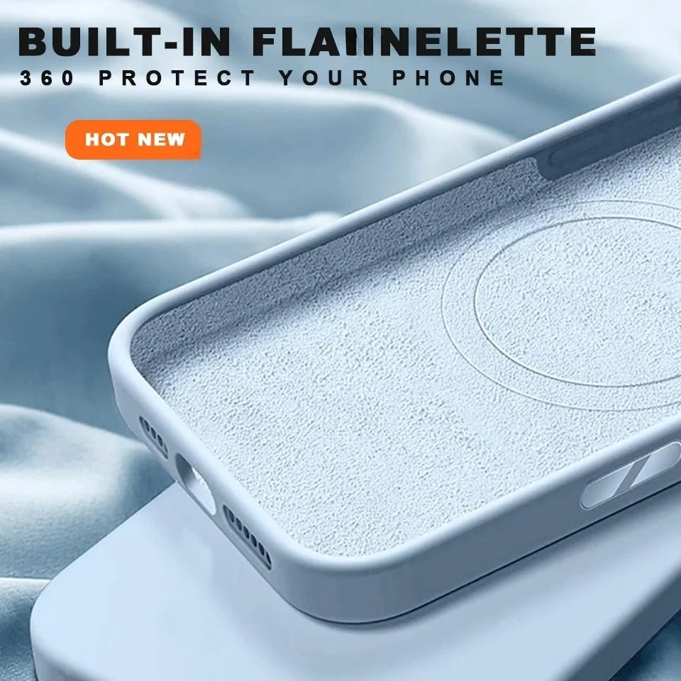 MagSafe Silikonhülle mit Lanyard für iPhone 17