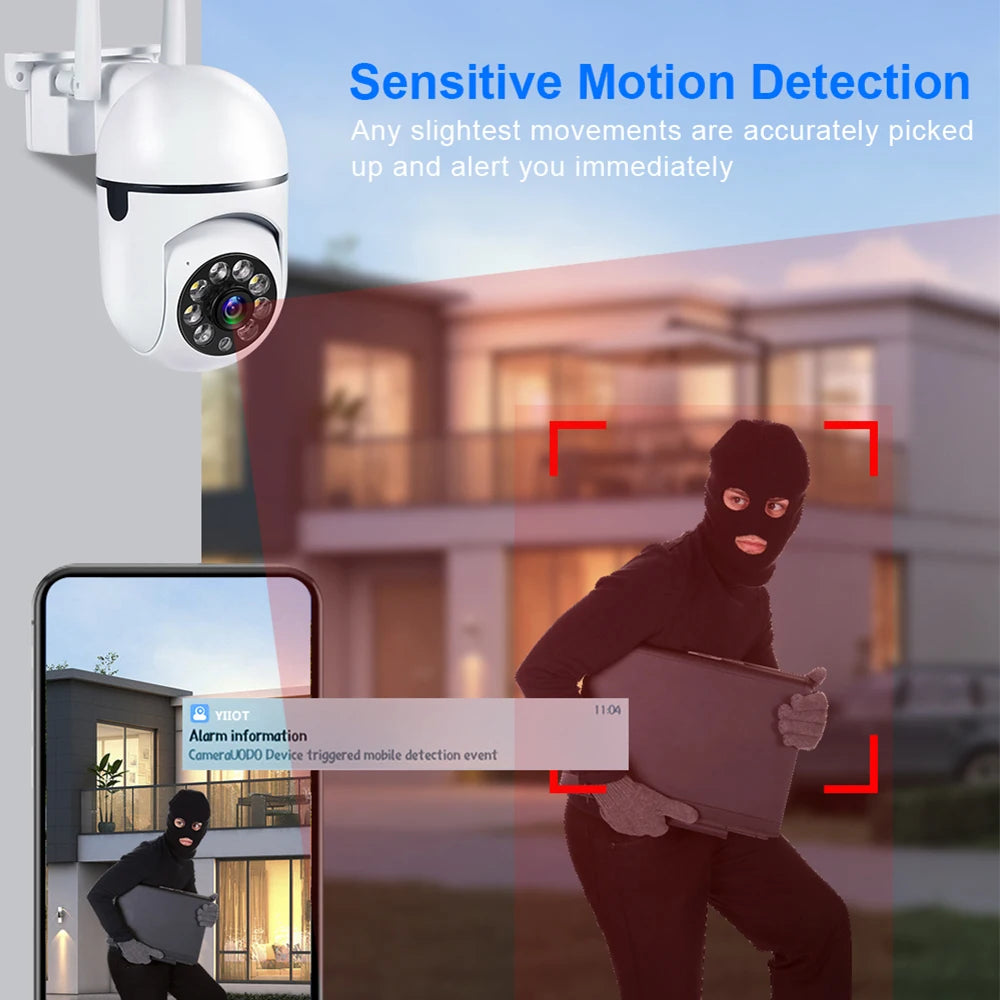 8MP WiFi IP PTZ Kamera Outdoor 4X Zoom