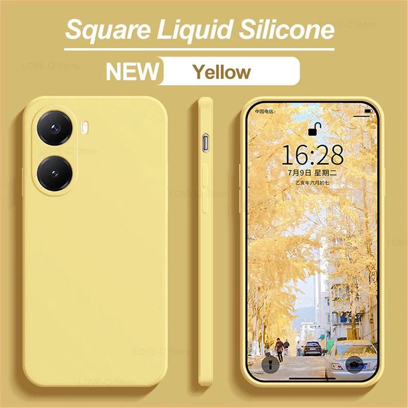 Poco X7 Pro Silikon Stoßfeste Hülle