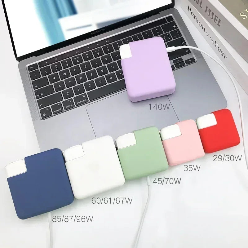 Reise-Silikonhülle für MacBook Ladegerät