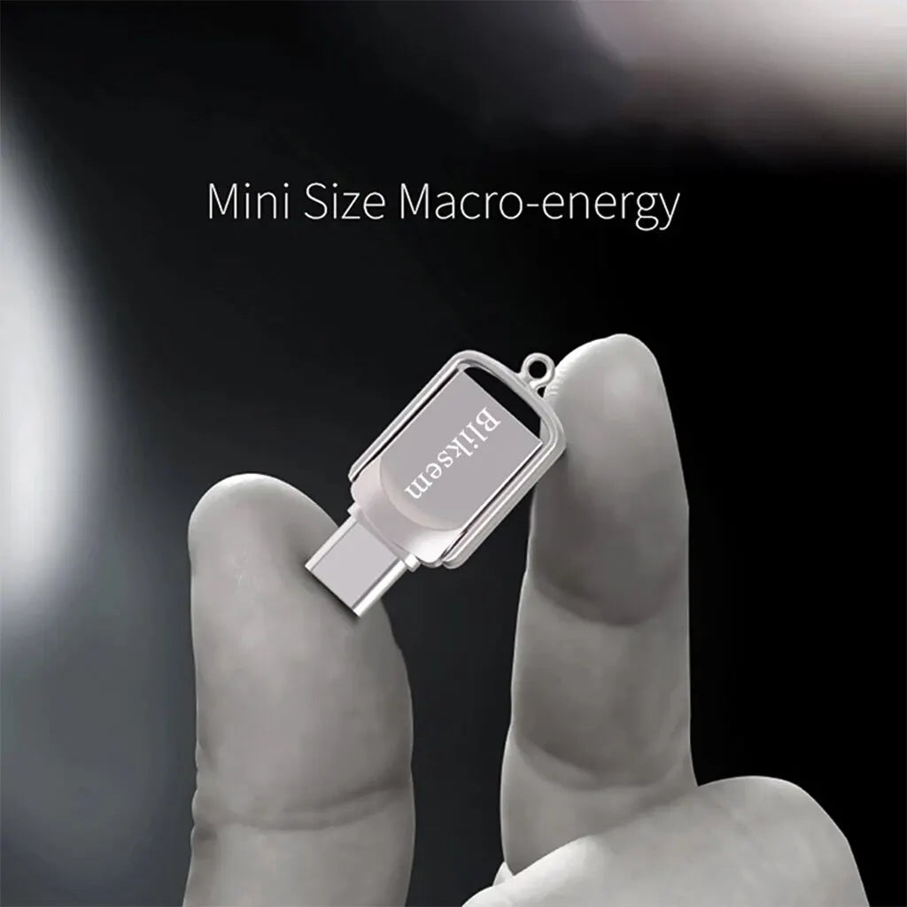 Bliksem 2-in-1 USB-Stick Type-C 32–128GB