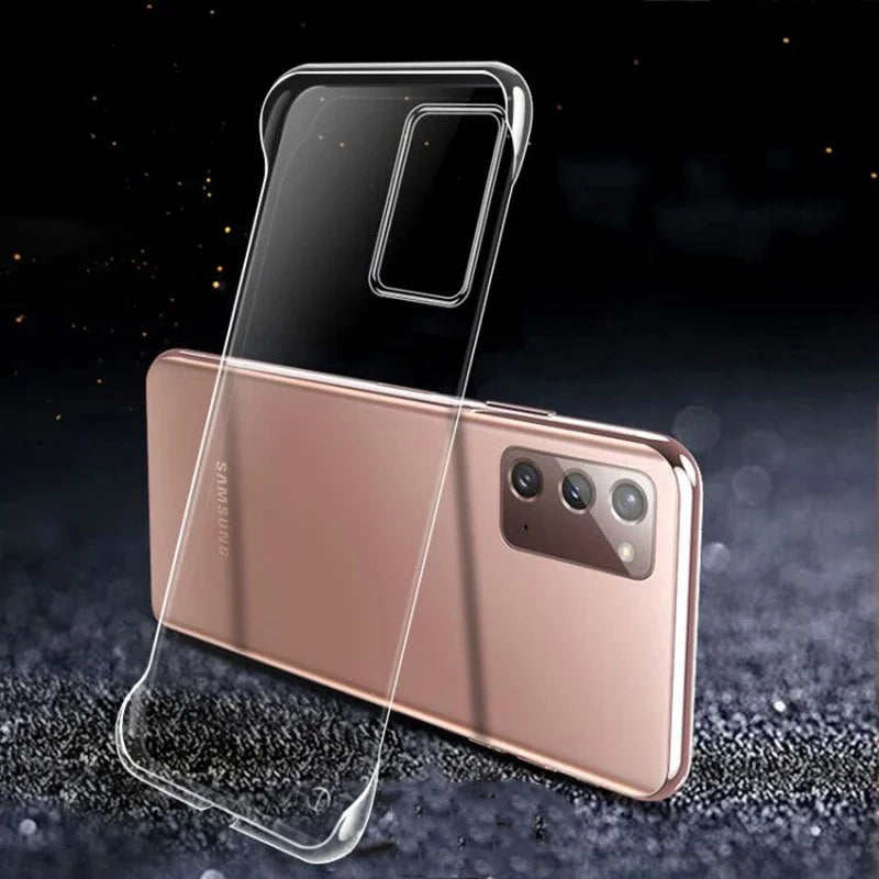 Slim Frameless Clear Case für Samsung Galaxy S25