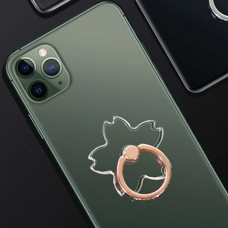Transparenter Handy-Ringhalter 360°