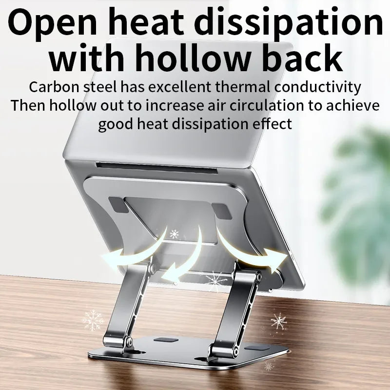 Verstellbarer Aluminium Ständer für Laptop & Tablet