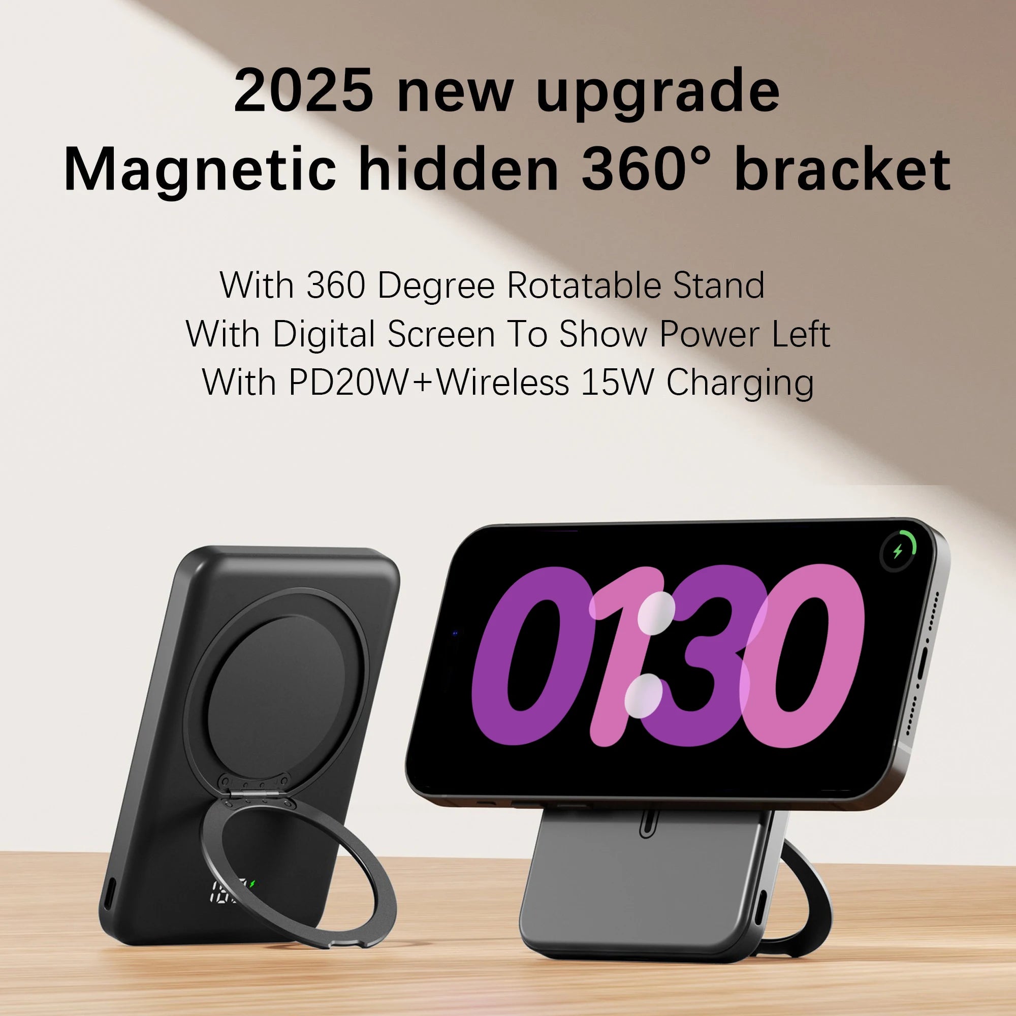 10000mAh Magnetische MagSafe Powerbank