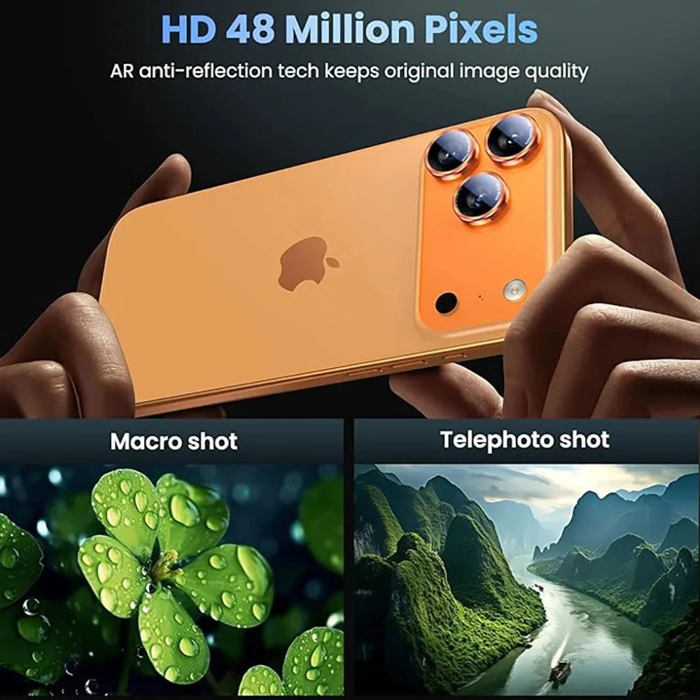 8K HD Camera Lens Protector for iPhone 17 Pro Max