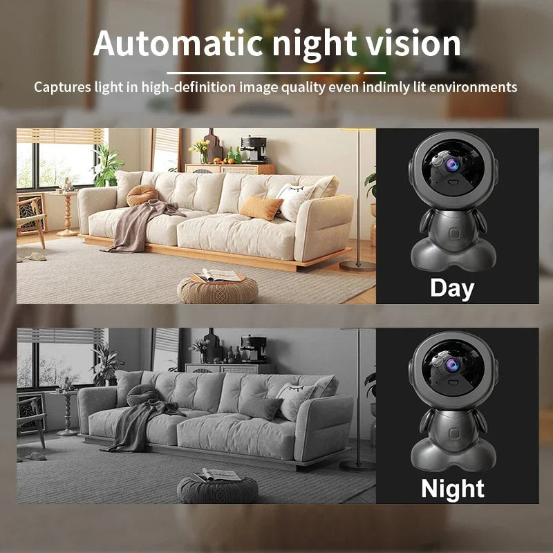 8MP WLAN Innenkamera mit PTZ & Auto-Tracking