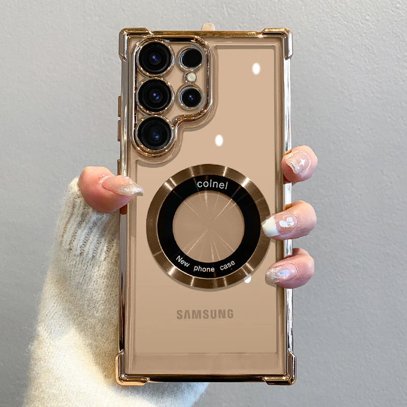 Magnetische Hülle für Samsung S25–S22