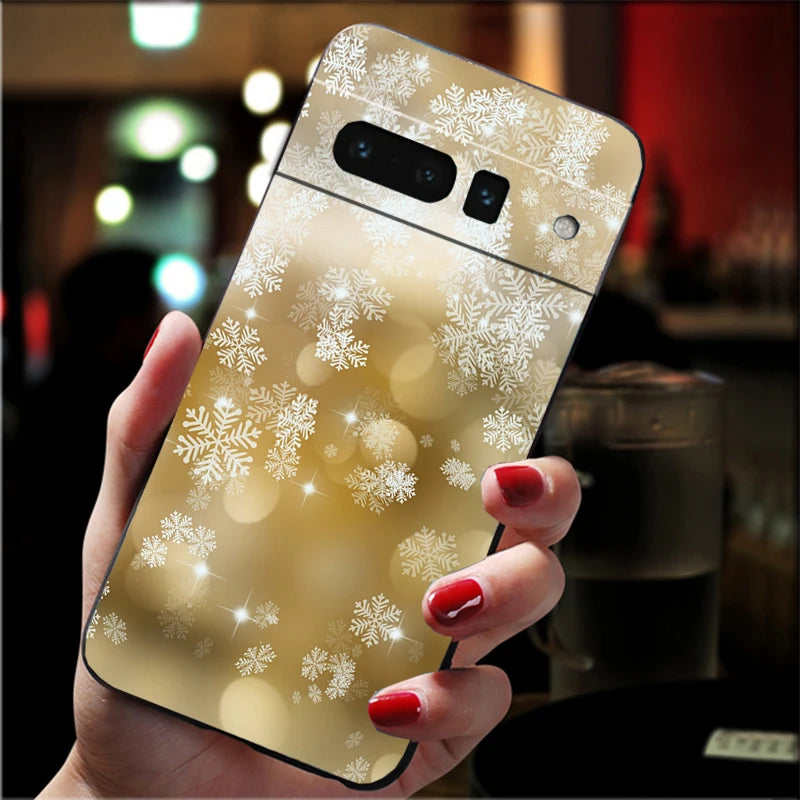 Winter TPU Hülle für Google Pixel 8, 9 & 10 Serie