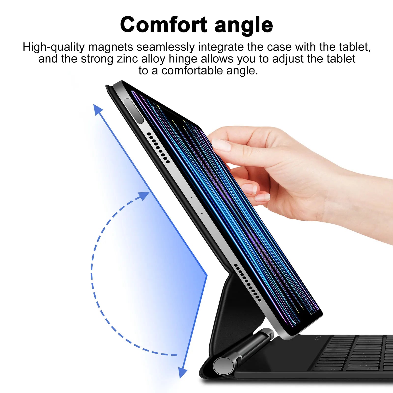 GOOJODOQ Magic Keyboard iPad Hülle