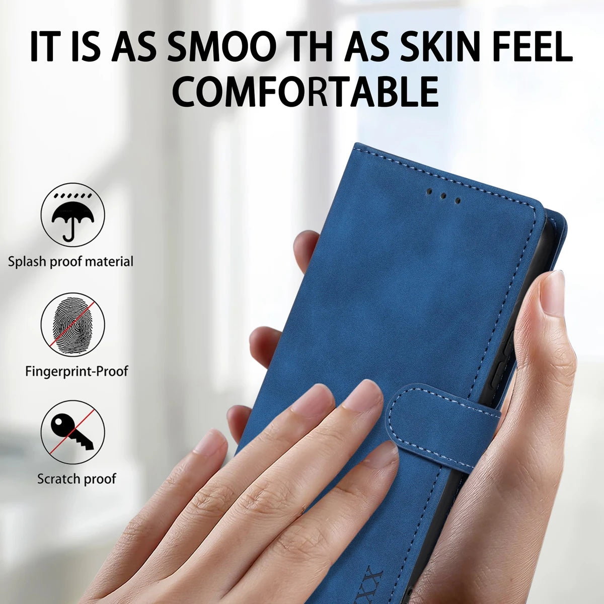 Magnetische Lederhülle für Samsung