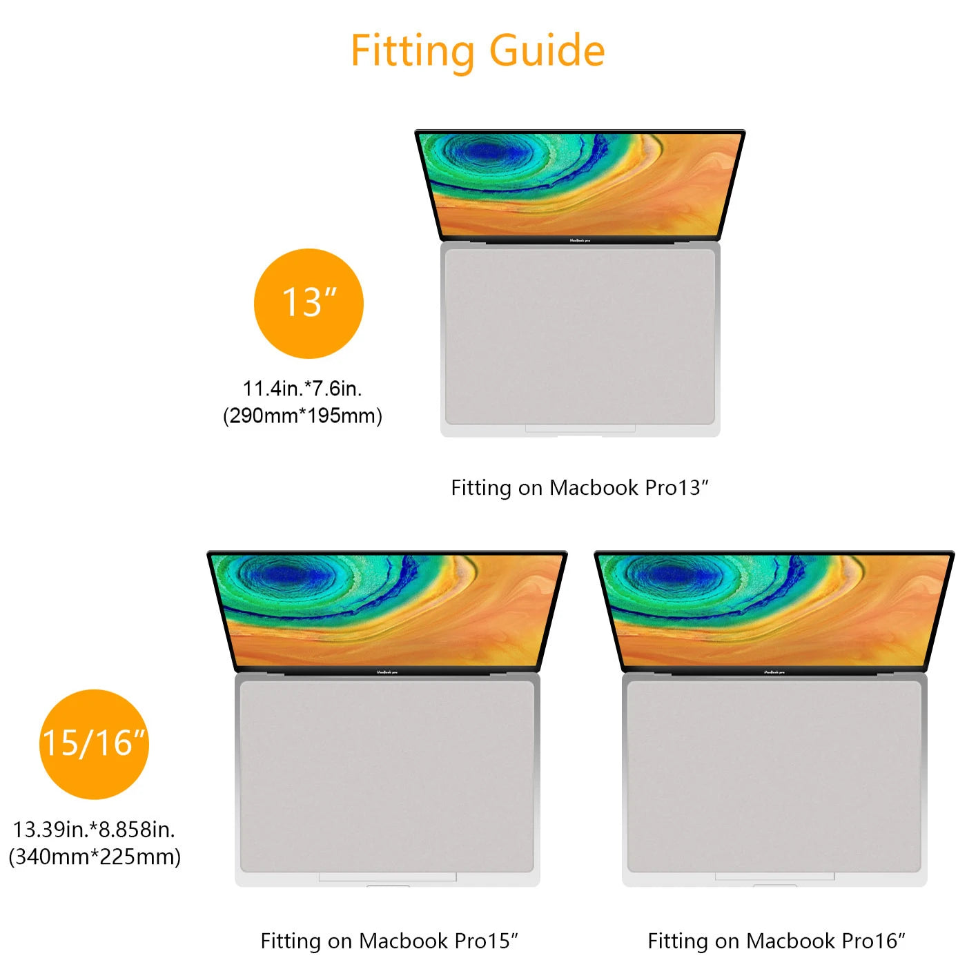Mikrofaser Reinigungstuch für MacBook