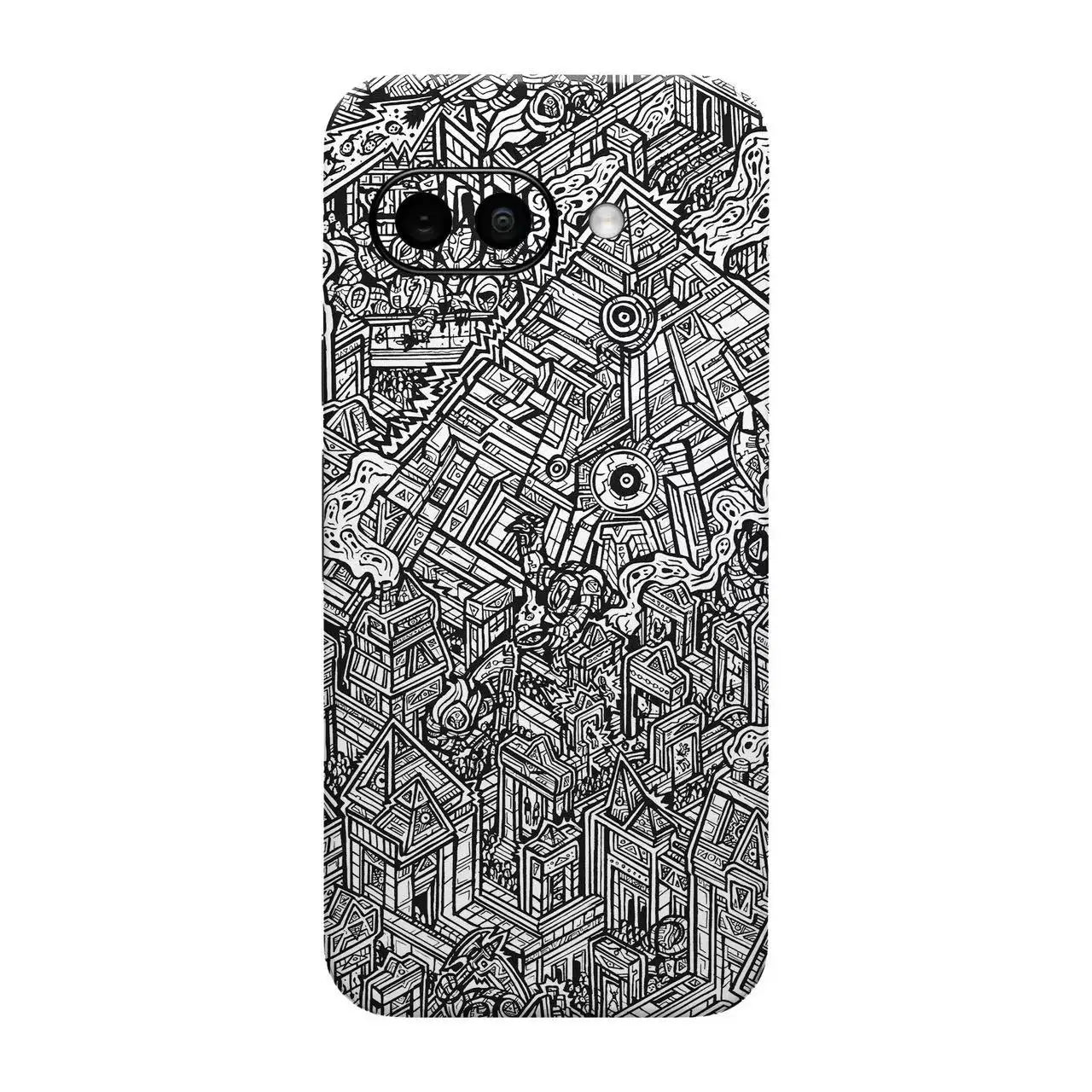 Matte Rückseitenfolie für Pixel 9A–6A