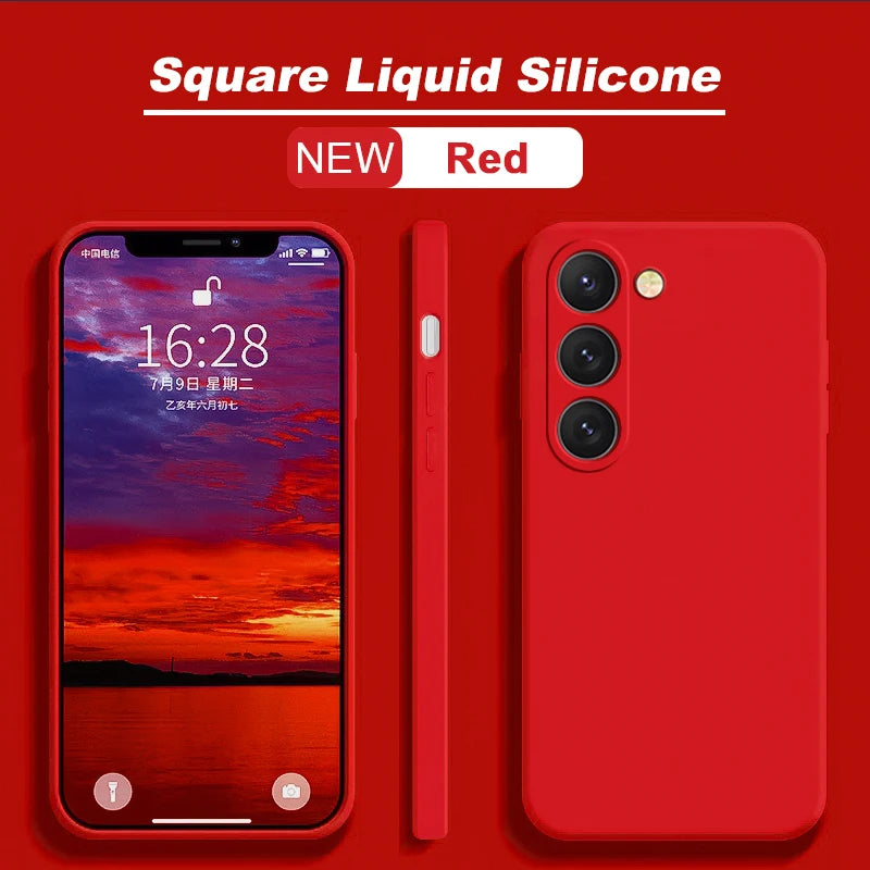Silikonhülle für Samsung S25 S24 S23