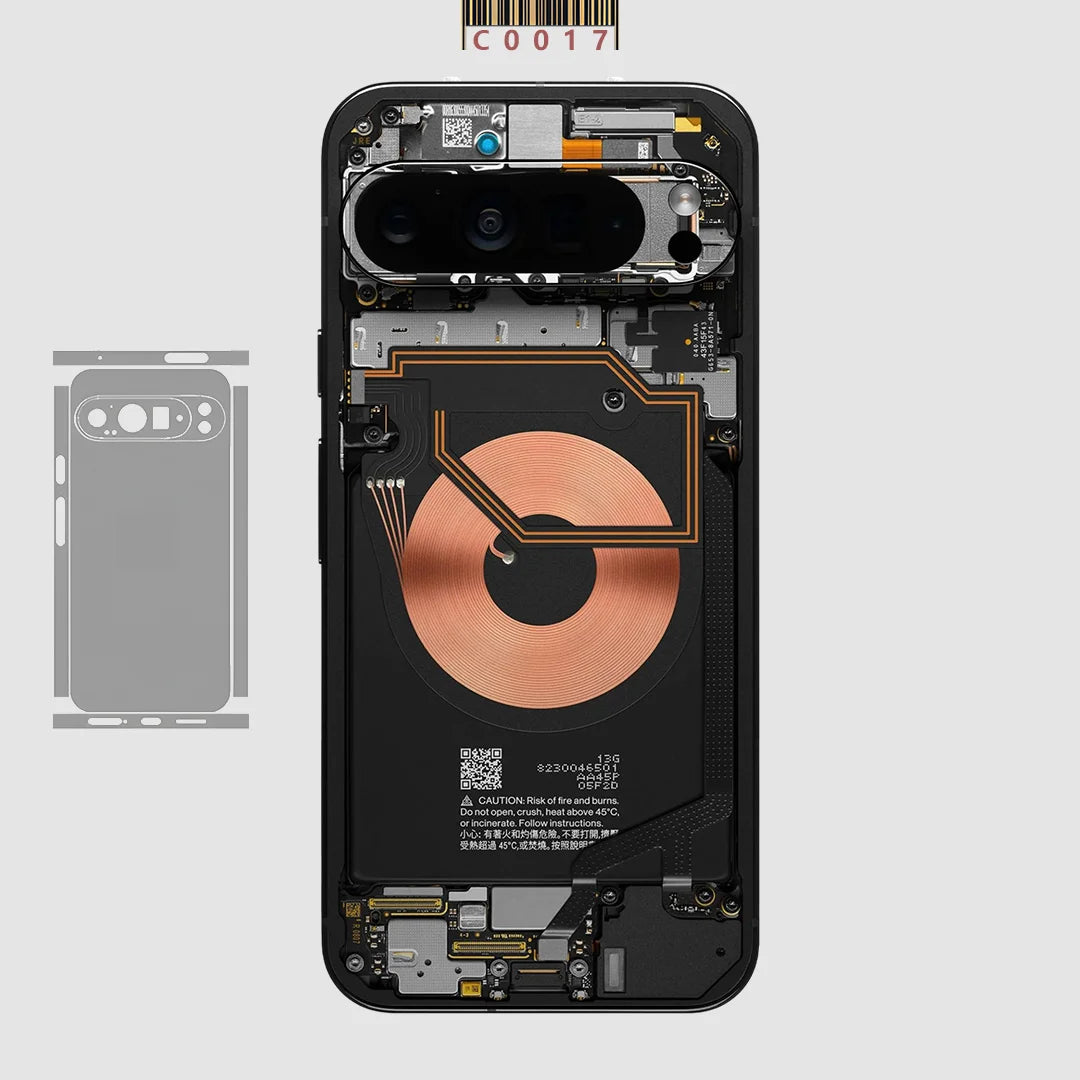 Röntgen Design Skin für Pixel 9