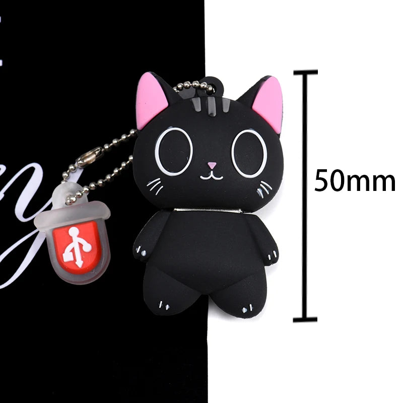Niedliches Cartoon USB-Stick 64GB Tier-Motiv