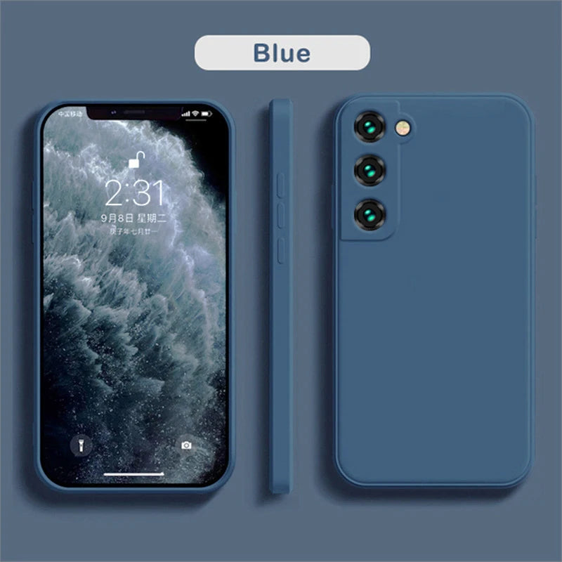 Luxus Flüssigsilikon Hülle Samsung