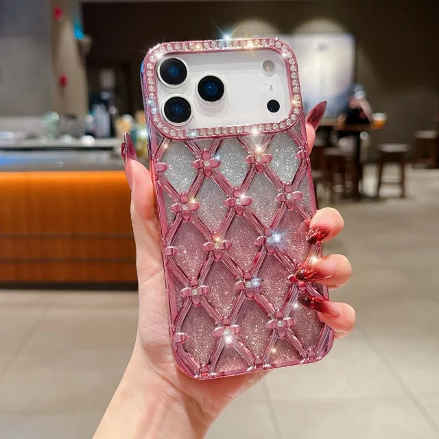 Luxus Bling Glitter Silikon Hülle für iPhone 17 Pro Max