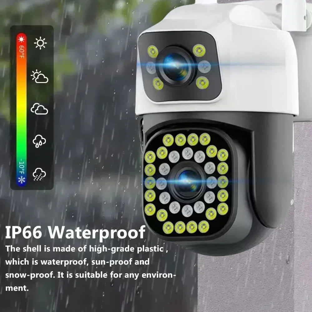 4K 8MP WLAN Überwachungskamera mit Auto-Tracking