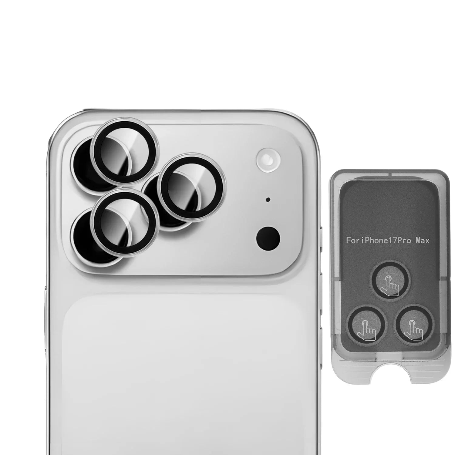 Klarer Kameraobjektiv Schutz für iPhone 17 Serie