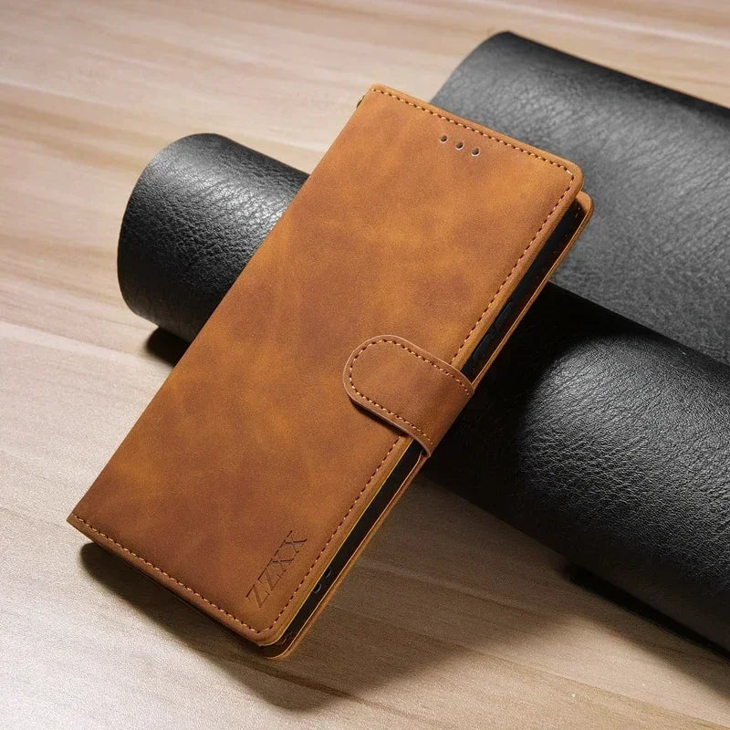 Magnetische Flip Ledertasche Xiaomi