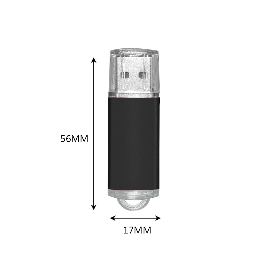 USB 2.0 Metallstick – 4GB bis 128GB Speicher
