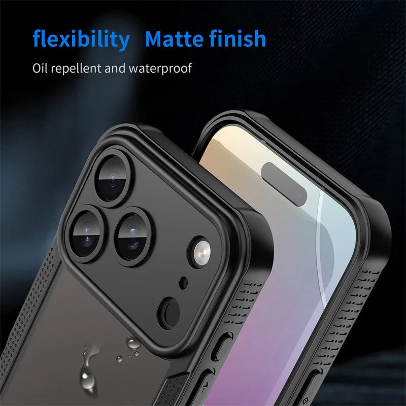 Bumper protective case for iPhone 17 Pro TPU edge