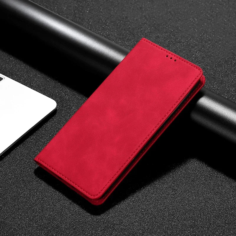 Luxus PU Leder Flip Hülle für Pixel