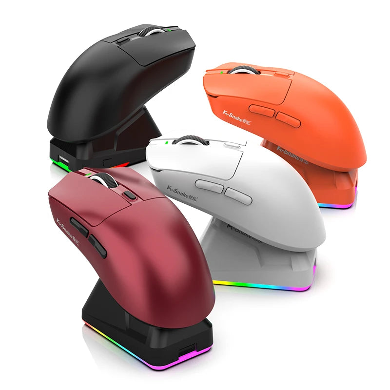 Tri-Mode RGB Maus mit 12000 DPI & Schnellladung