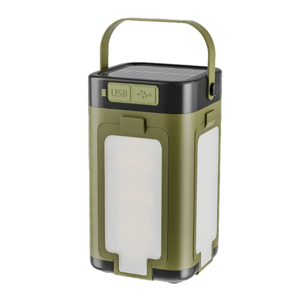 Solar Powerbank Laterne Camping LED