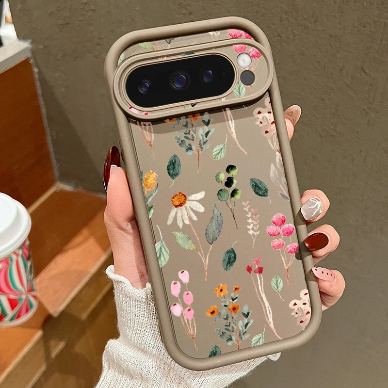 TPU Blumenhülle für Google Pixel 8–9 Pro