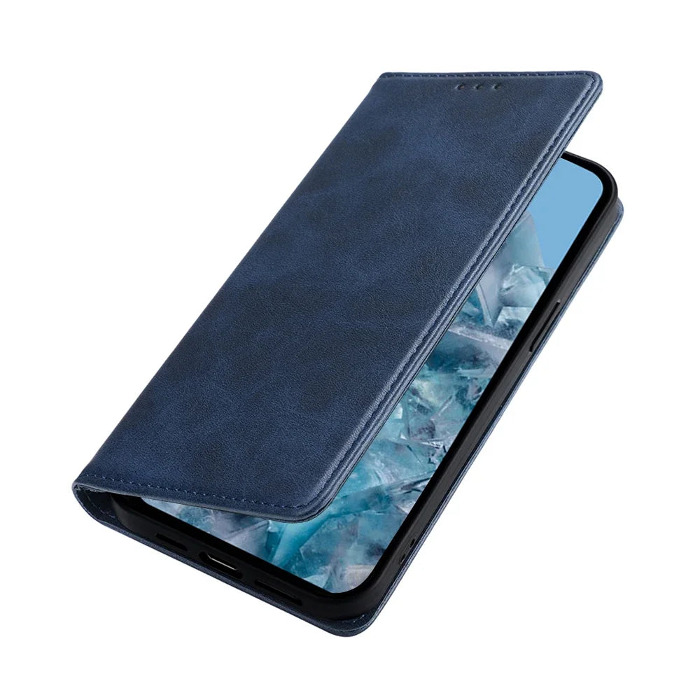 Luxus Leder Flip-Hülle für Pixel-Serie