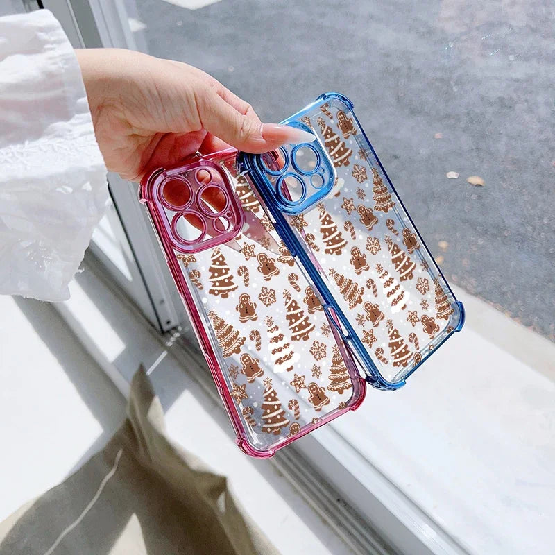 Pixel 10 9 8 Case Silicone Transparent Cartoon Pattern Protection