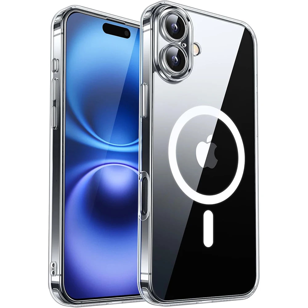 Magnetische Luxus-Hülle iPhone 13-16 Pro Max