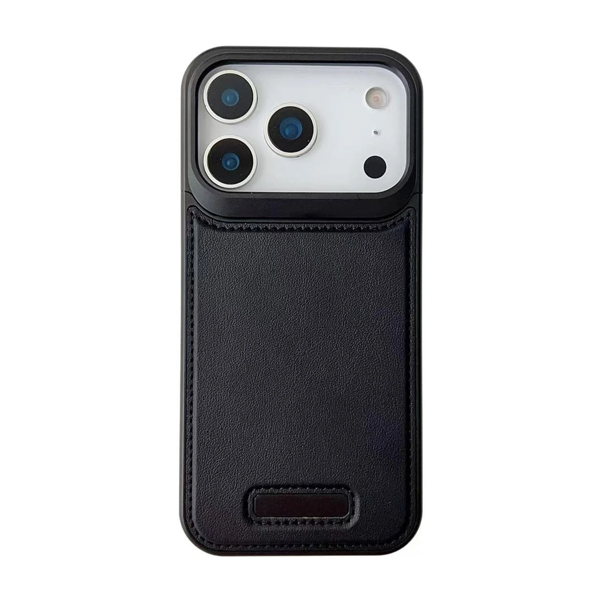 Edle Leder-Metallhülle für iPhone 17 Pro/Max