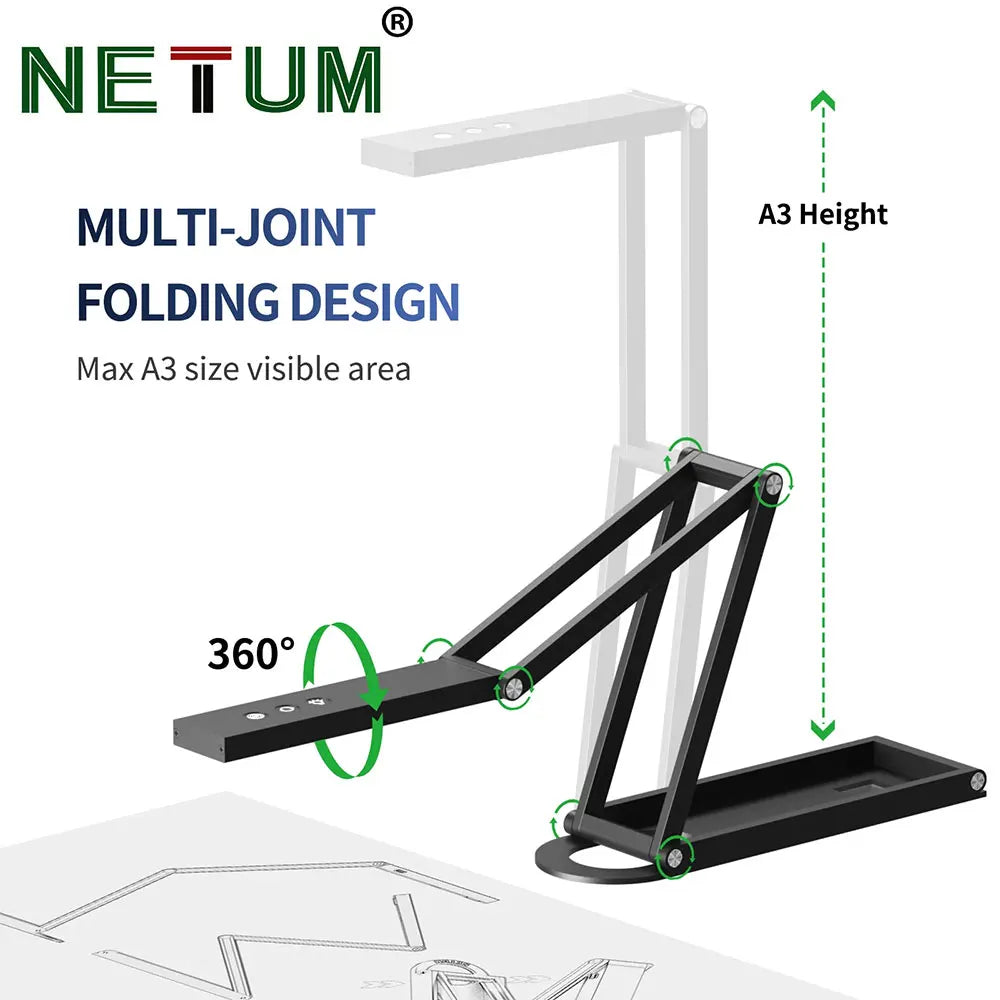 4K Dokumentenscanner & Webcam mit Mikrofon