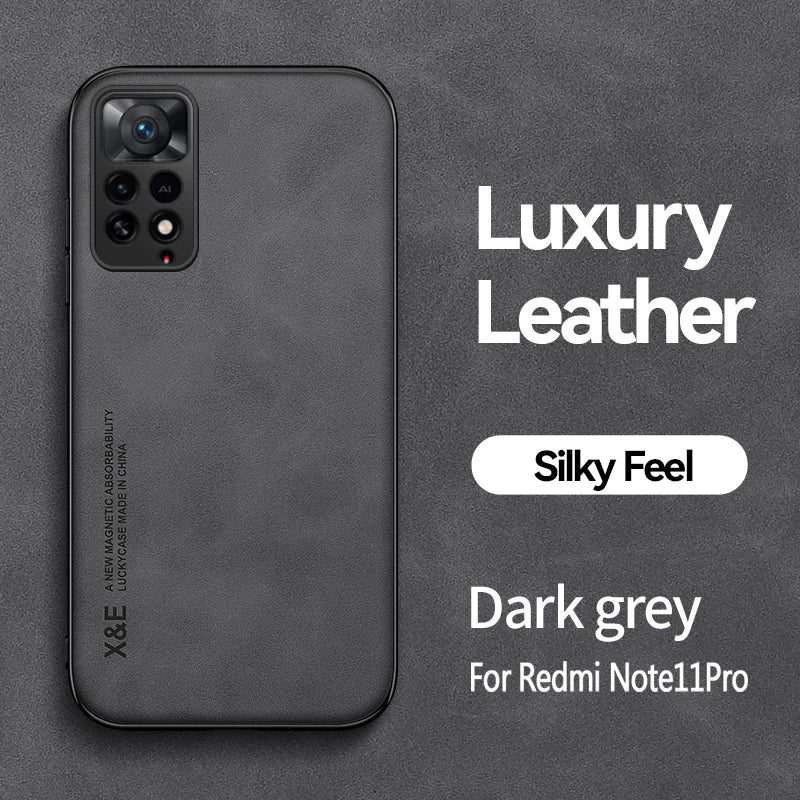 Magnetische Lederhülle für Xiaomi Redmi Serie