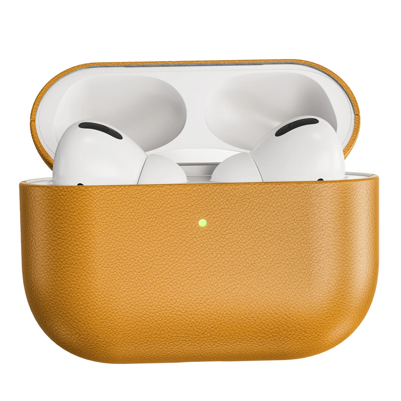 Echte Lederhülle für AirPods Pro 3 stoßfest mit Haken