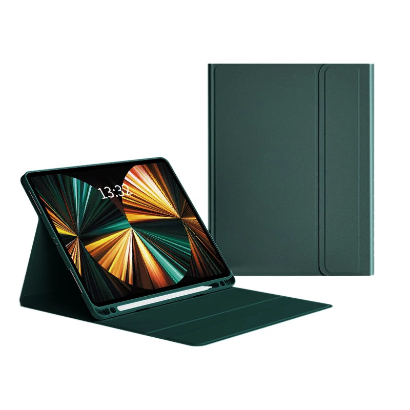 Lederhülle für iPad mit Stifthalter