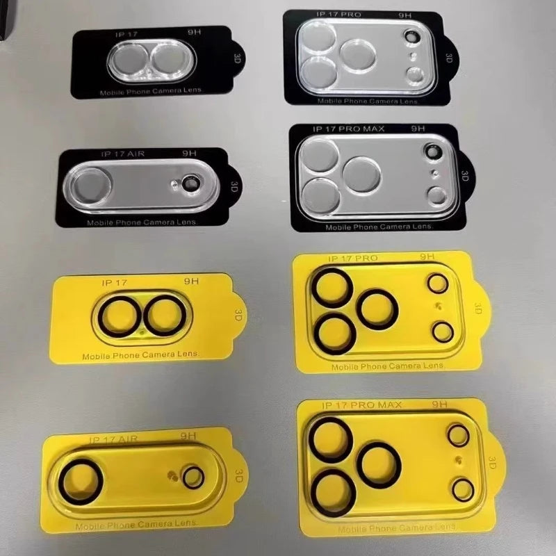 Kamera Panzerglas Schutz Set für iPhone 17 Pro Max